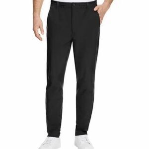 Marc New York Men’s Commuter Slim Fit 4 Way Stretch Pants, Black